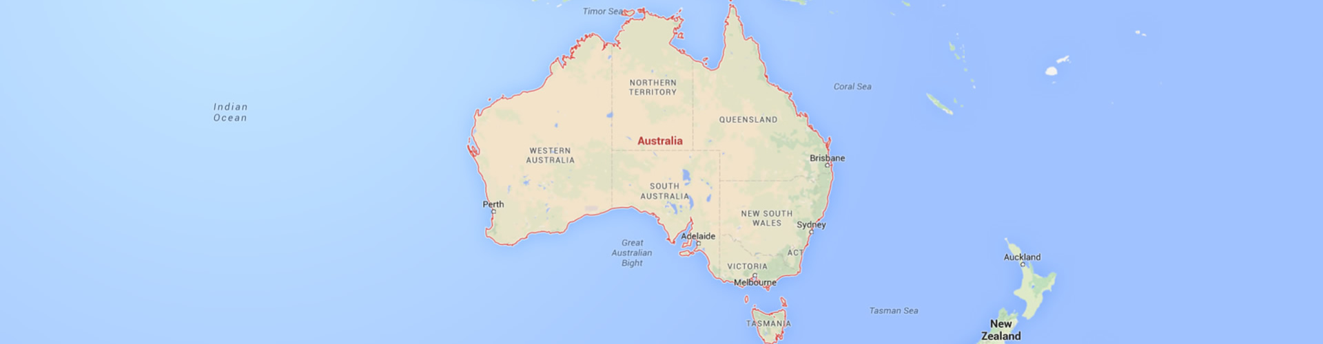 Australien Karte