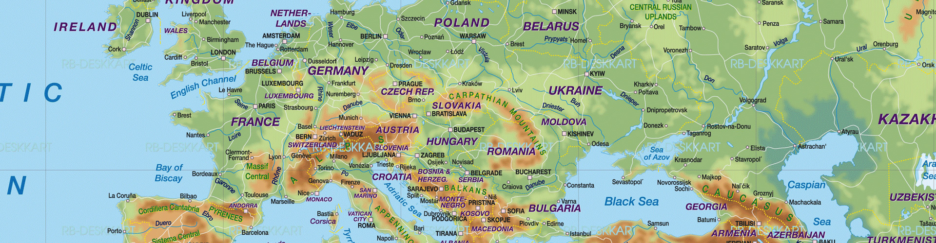 Europa Karte