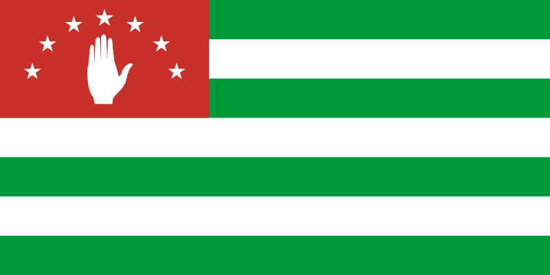 Abchasien Flagge