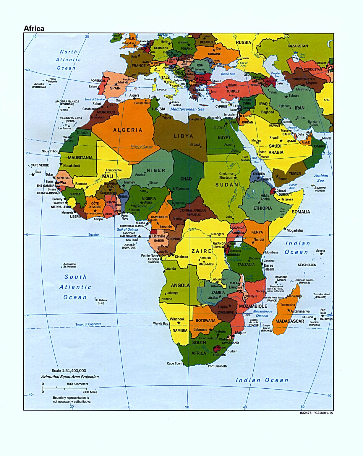 kontinent von afrika