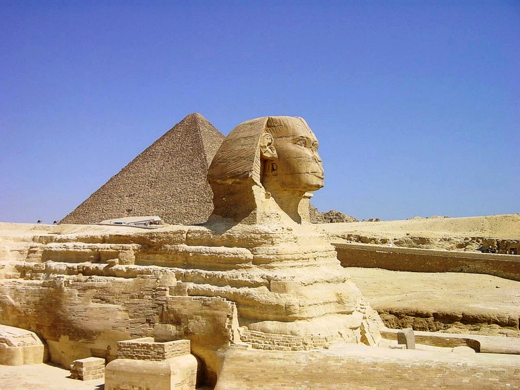 agypten pyramides sphinx