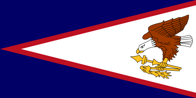 Amerikanisch Samoa Flagge