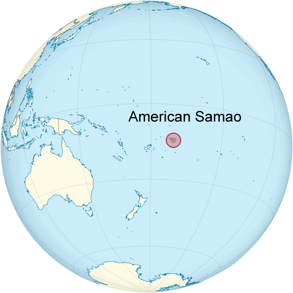 wo ist amerikanisch Samoa