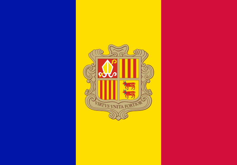 Andorra Flagge