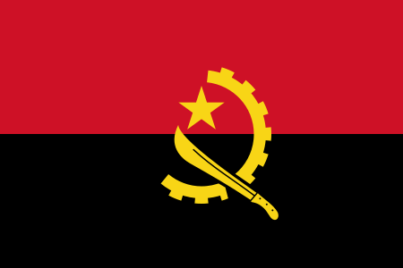 Angola Flagge