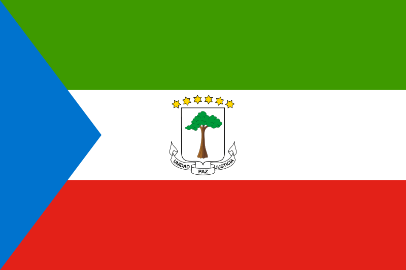 Aquatorialguinea Flagge