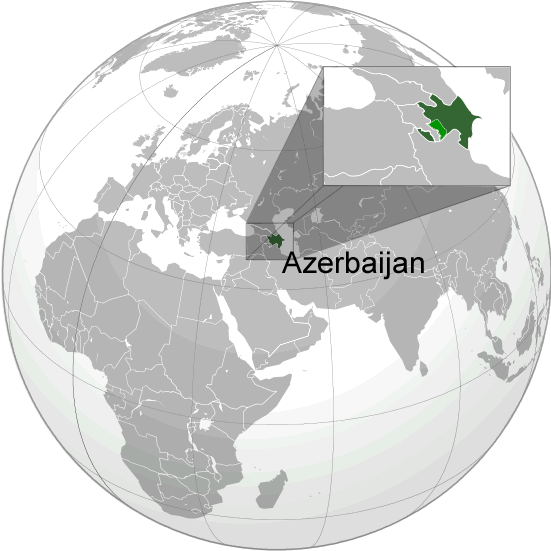 wo ist Aserbaidschan