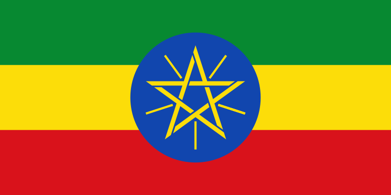 Athiopien Flagge
