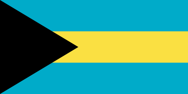Bahamas flagge