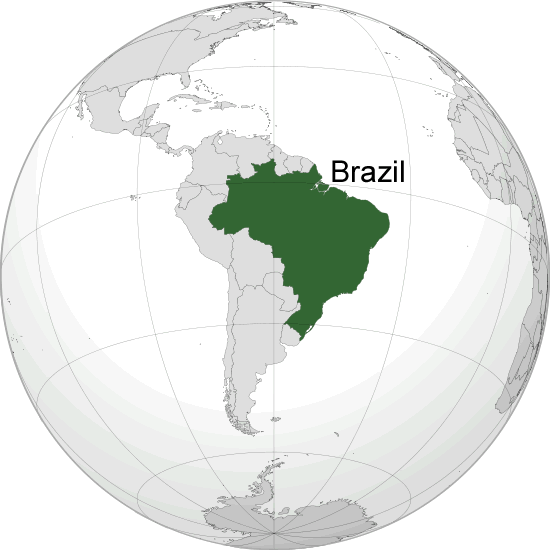 wo ist Brasilien