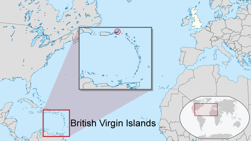 wo ist Britische Jungferninseln