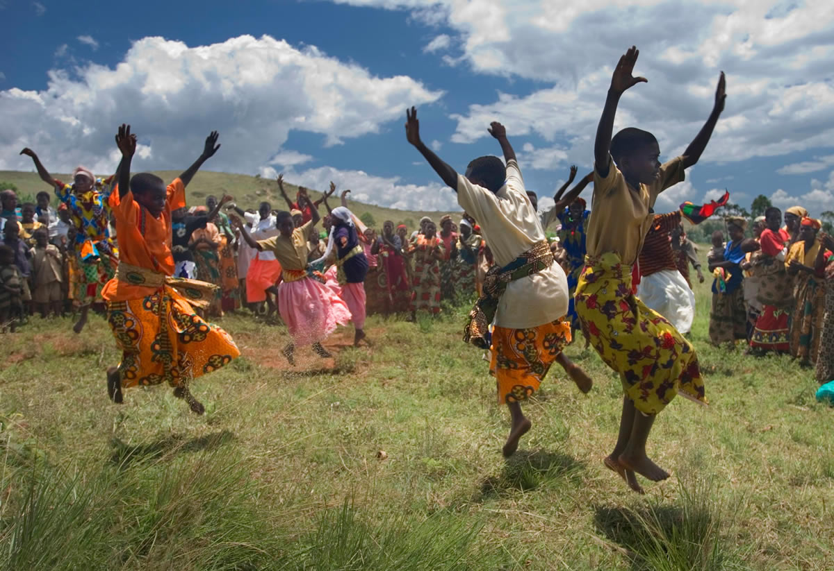 Burundi lokal tanzen