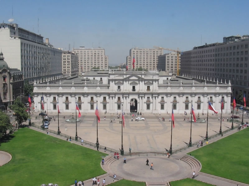 Palacio de La Moneda chile