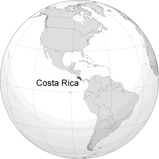 wo ist Costa Rica