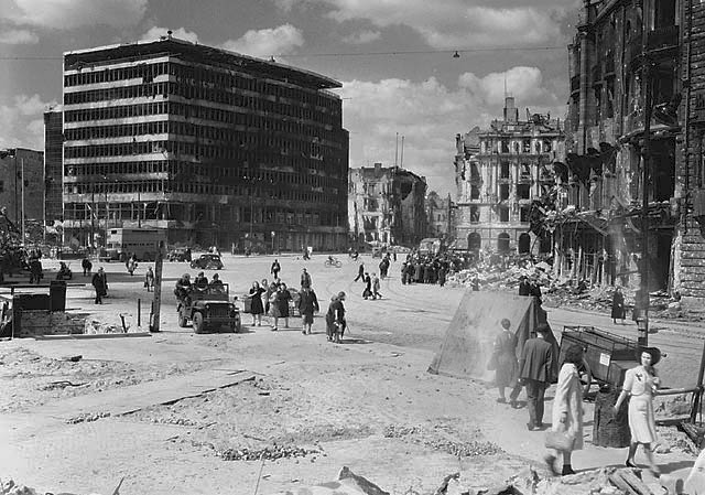 Potsdamer Platz 1945 berlin deutschland