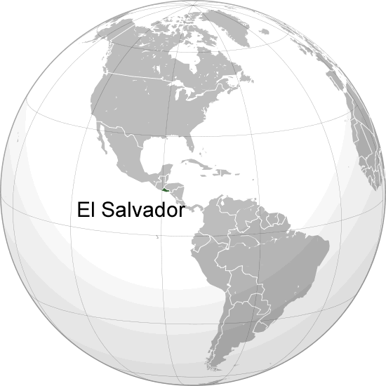 Wo ist El Salvador in der Welt