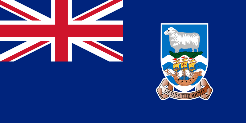 Falkland Inseln Flagge