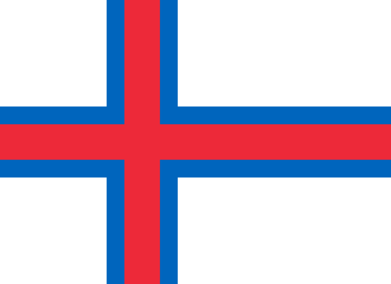 Faroe Inseln Flagge