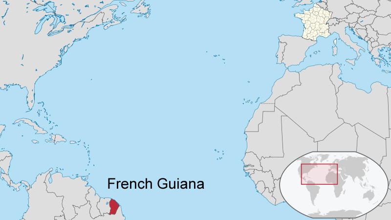 wo ist Französisch Guayana