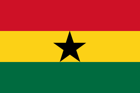 Ghana Flagge