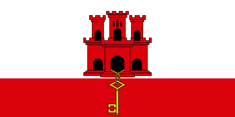 Gibraltar Flagge