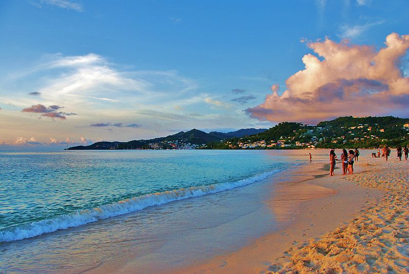 Groß Anse strand Grenada