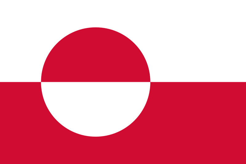 Gronland flagge
