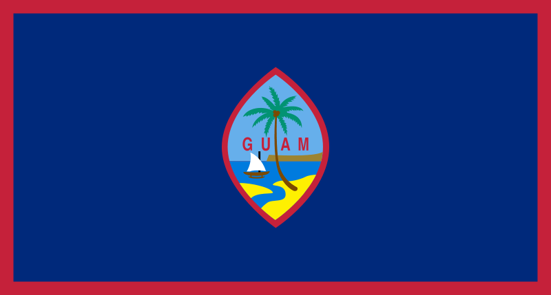 Guam flagge
