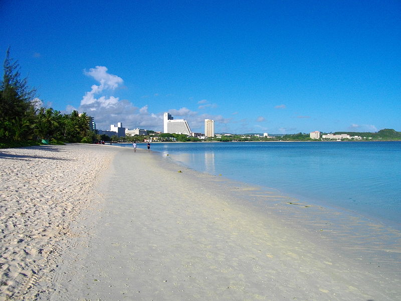 Tumon strand Guam