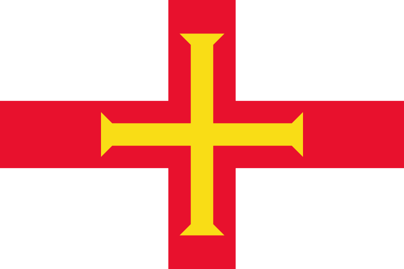Guernsey Flagge