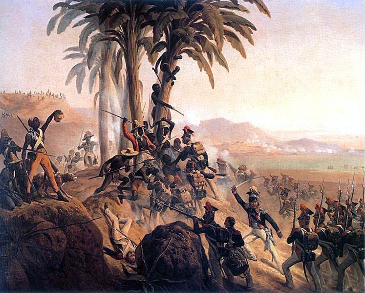 San Domingo 1845 Französisch soldaten rebels