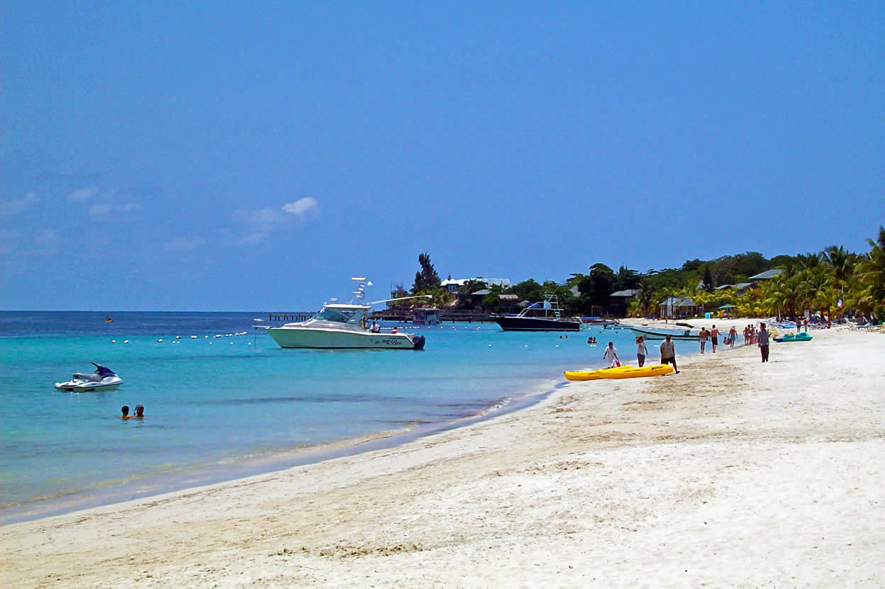 Roatan strand Honduras