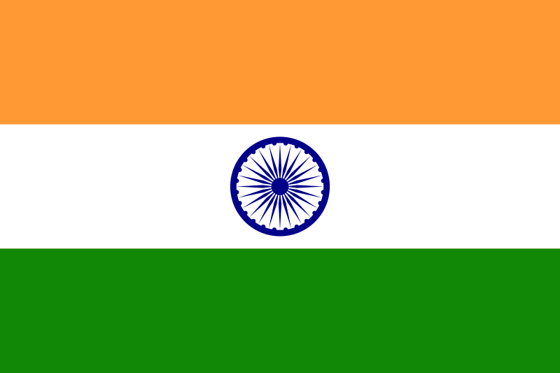 Indien Flagge