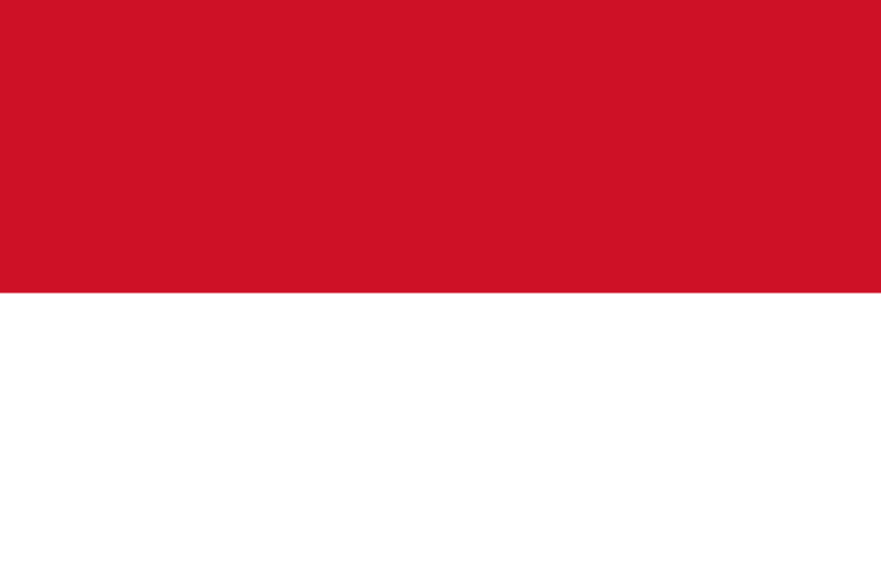 Indonesien Flagge