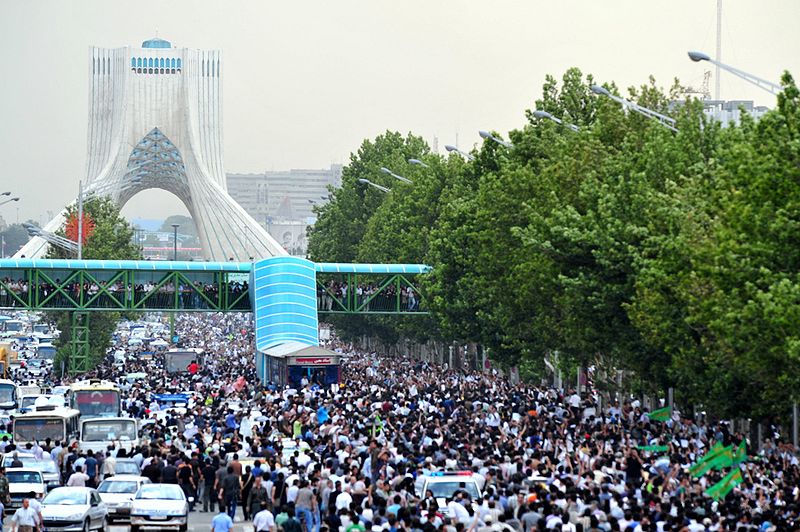 wahl protest iran