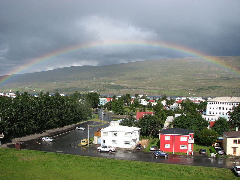 Akureyri Regenbogen Island