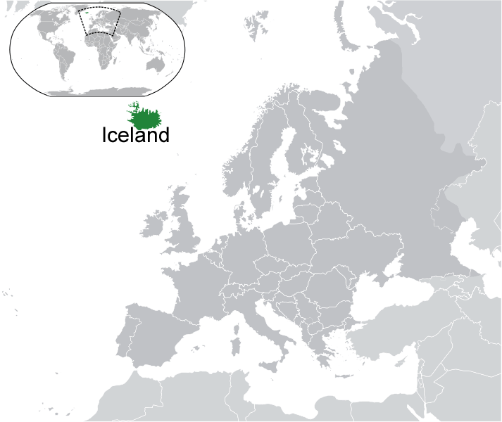 Wo ist Island in der Welt