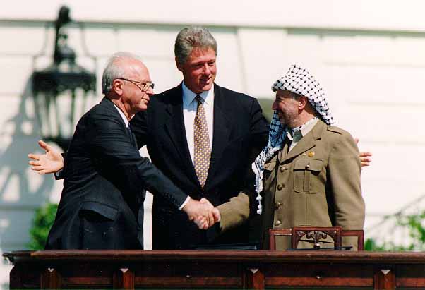 Rabin Clinton Arafat 1993