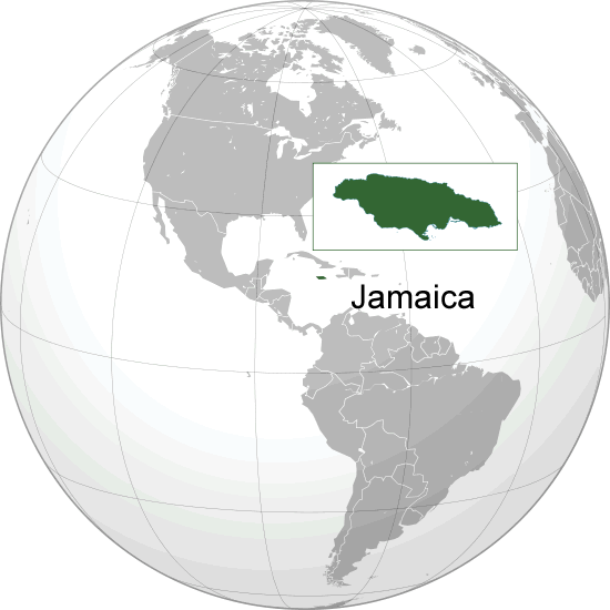Wo ist Jamaika in der Welt