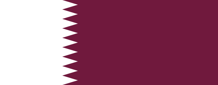 Katar Flagge