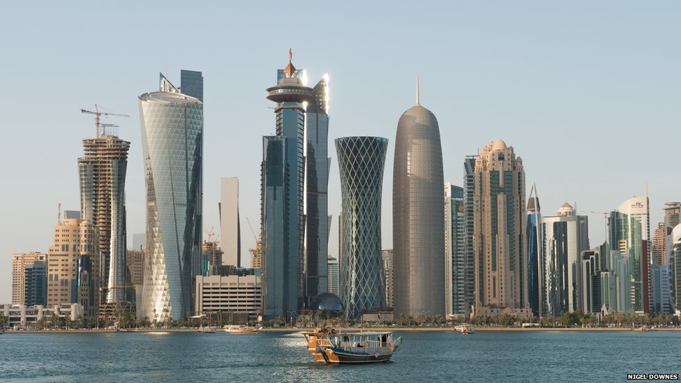 Katar waterfront