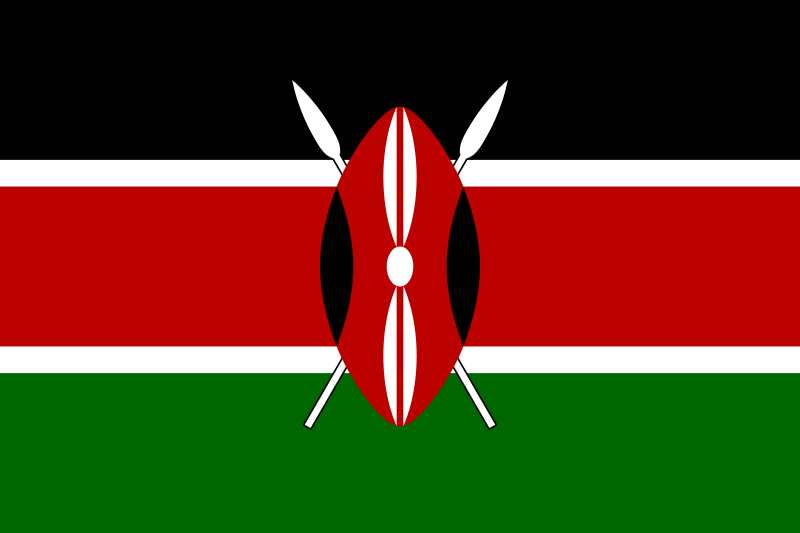 Kenia Flagge