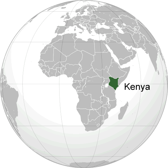 Wo ist Kenia in der Welt