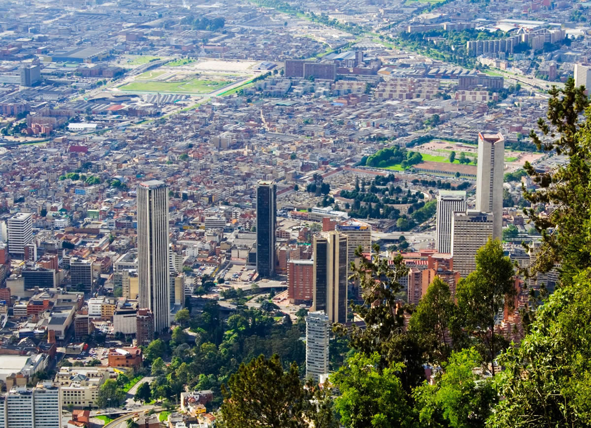 Bogota innenstadt Kolumbien