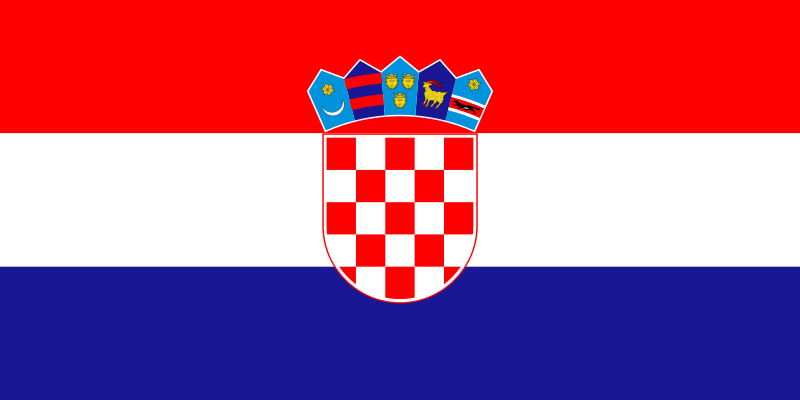 Kroatien Flagge