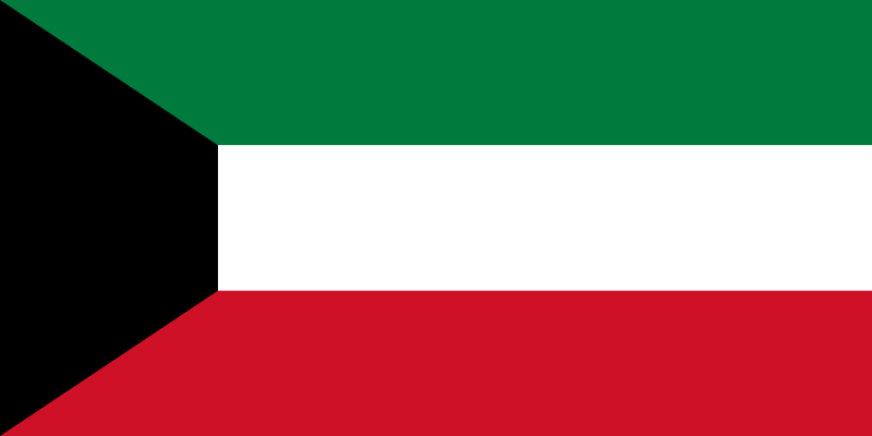 Kuwait Flagge