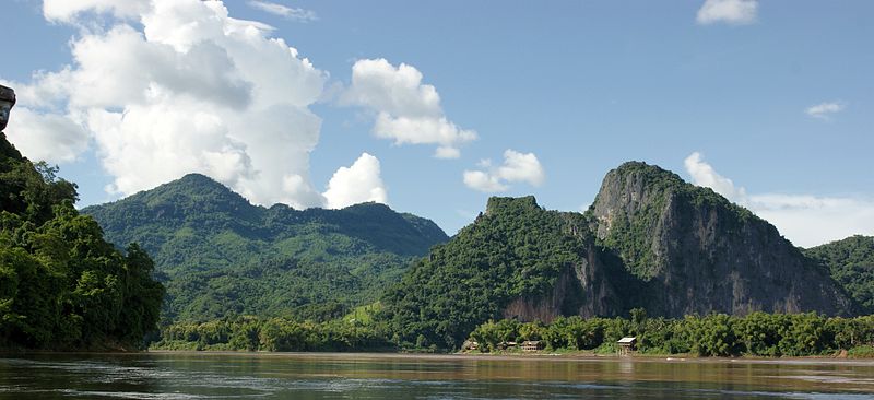 Mekong Fluss Laos