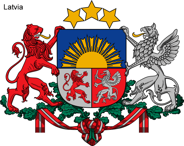 Lettland emblem