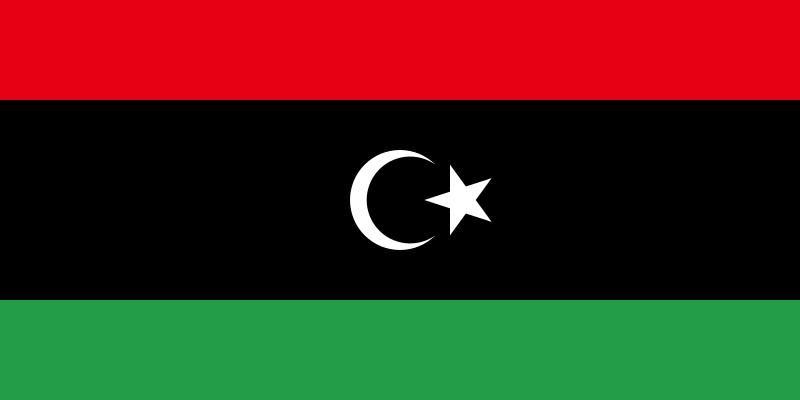 Libyen Flagge