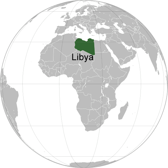wo ist Libyen